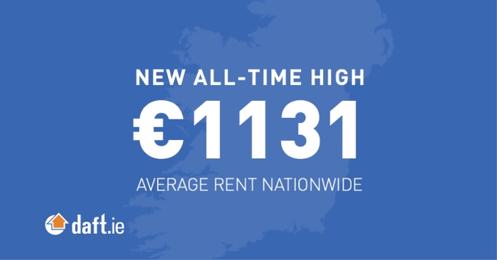 New all-time high average rent
